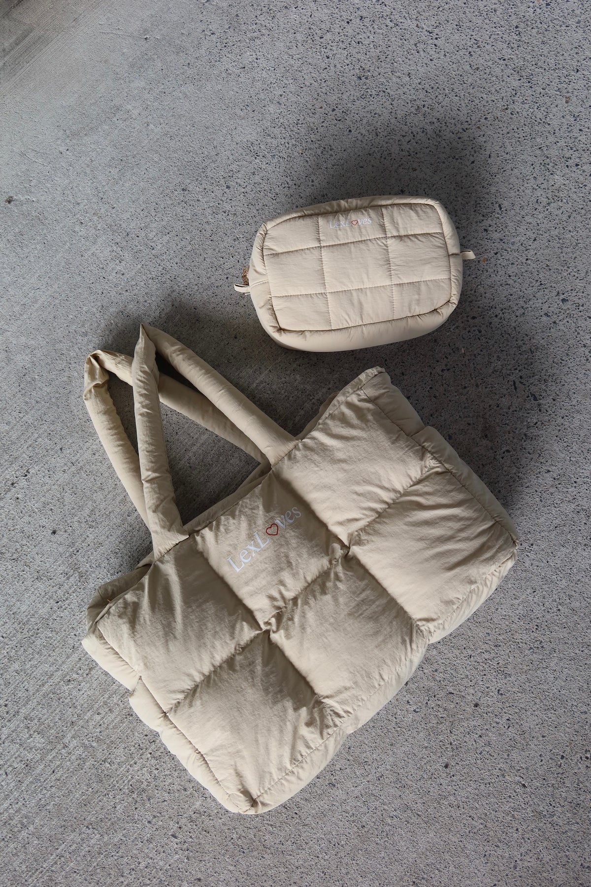 Signature Gym Bag + Toiletry Bag Bundle