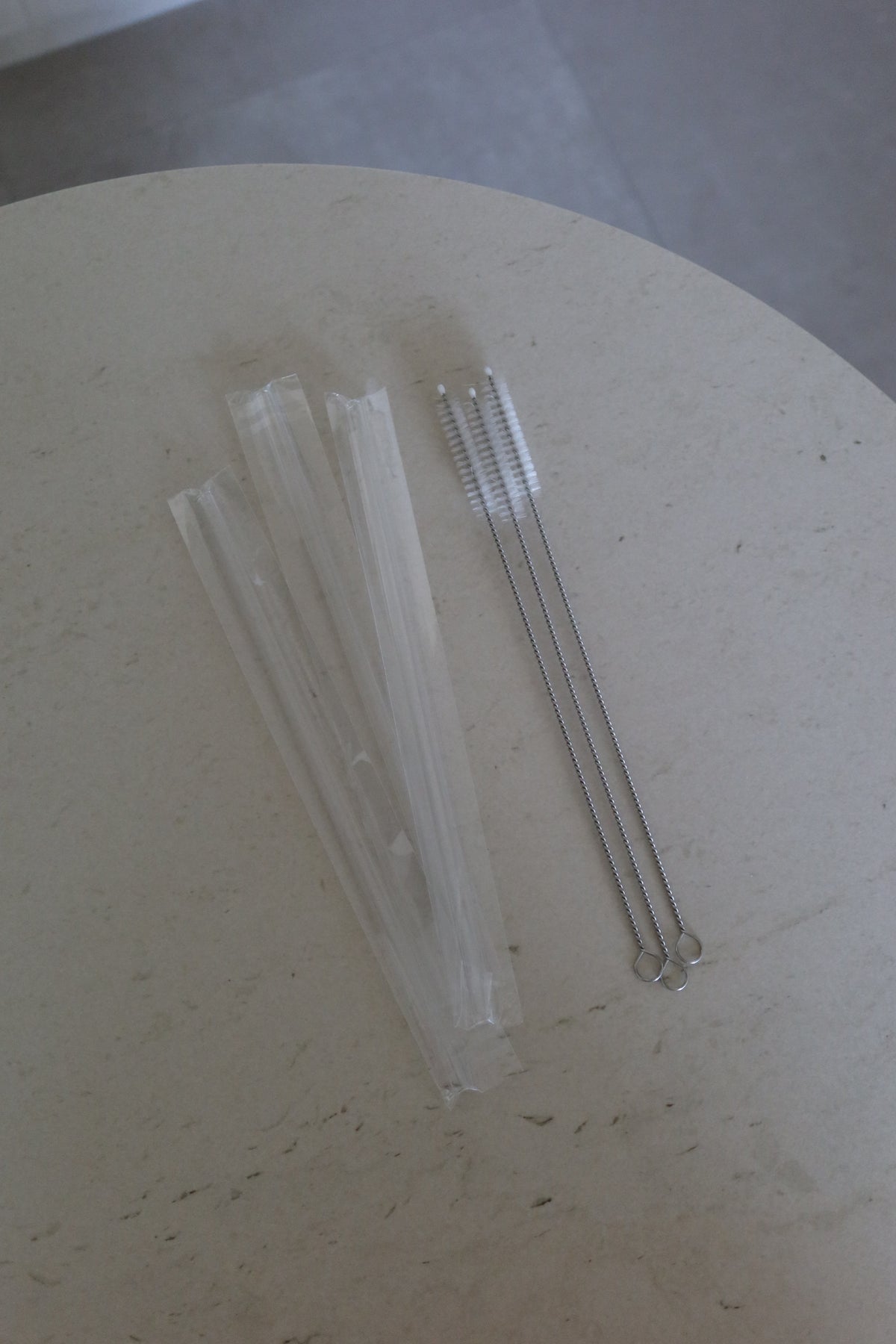 Tall Glass Straw + Cleaner Pack