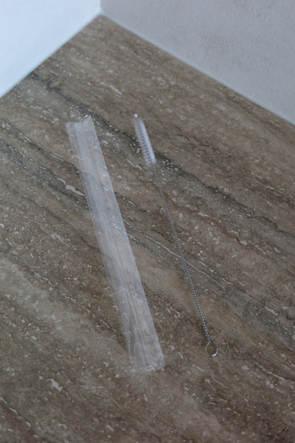 Tall Glass Straw + Cleaner Pack