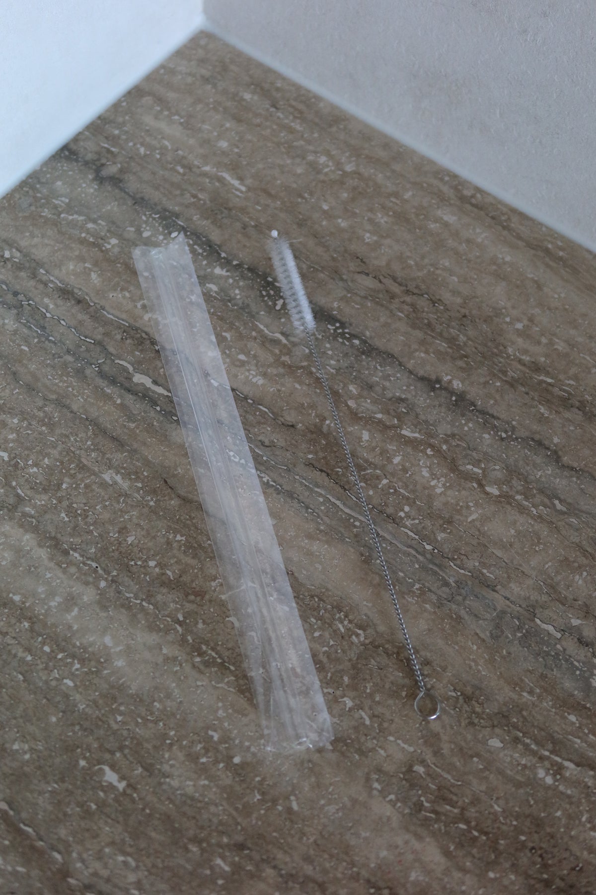Tall Glass Straw + Cleaner Pack